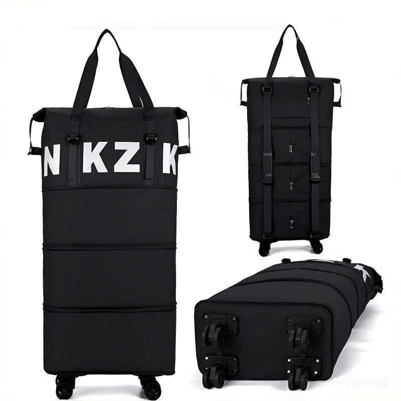 Large Capacity Foldable Travel Bag with Wheels Large Capacity Foldable Travel Bag with Wheels