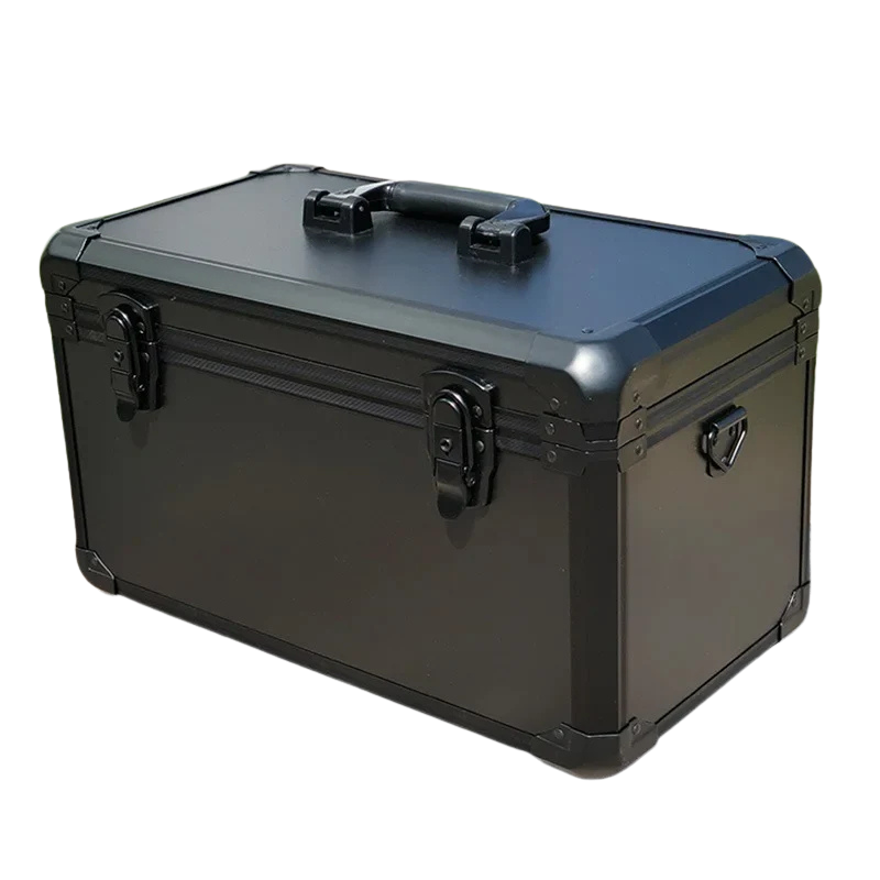 Aluminum Tool Storage Case – Large Waterproof Hard Organizer Box