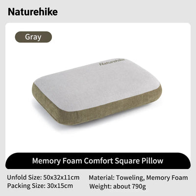 Foldable Memory Foam Camping Pillow – Ultralight Travel & Outdoor Pillow