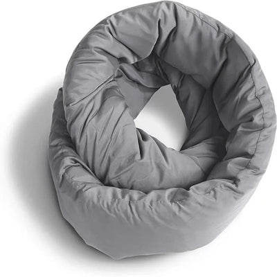 Soft Travel Neck Pillow Scarf – Portable Neck Support Wrap