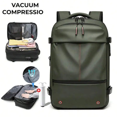 Compressible Travel Backpack – Expandable Outdoor Hiking Backpack
