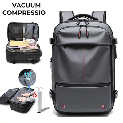 Compressible Travel Backpack – Expandable Outdoor Hiking Backpack