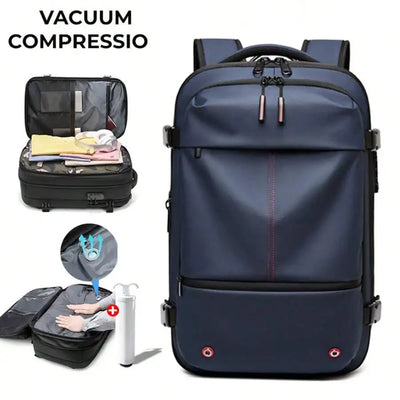 Compressible Travel Backpack – Expandable Outdoor Hiking Backpack
