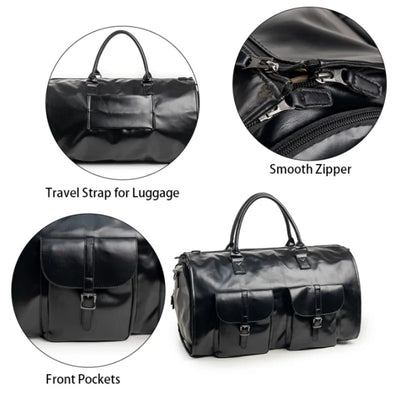 Foldable Travel Duffel Bag – Convertible Overnight & Gym Bag