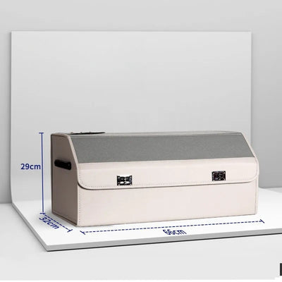 A rectangular storage trunk or organizer box shown on a white display background with blue dimension lines indicating 29 cm height, 32 cm depth, and 45 cm width.