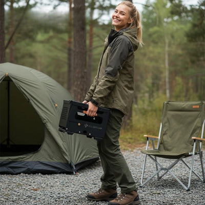 25L Camping Storage Box – Folding Table & Car Trunk Organizer