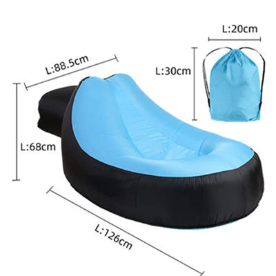 Portable Inflatable Lounger – Outdoor Camping Sofa & Beach Chair