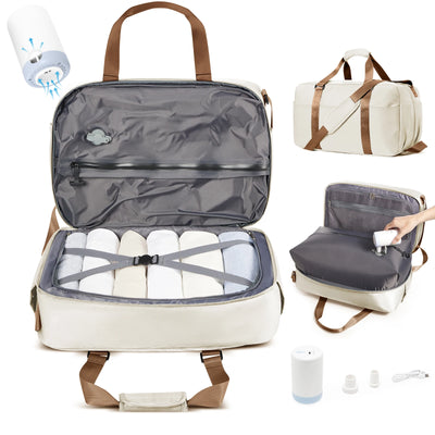 Vacuum Compression Cabin Bag with Pump – Large Capacity Travel Bag