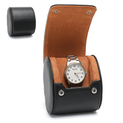 6-Slot Watch Travel Case – Portable Watch Roll & Storage Organizer