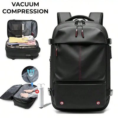 Compressible Travel Backpack – Expandable Outdoor Hiking Backpack