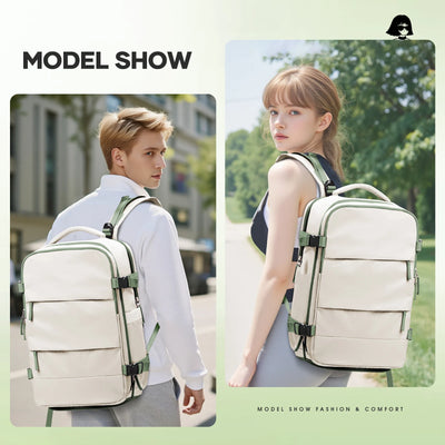 Vacuum Compression Travel Backpack – Waterproof Business Bag