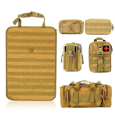 Car Backseat Organizer – Hanging Tactical Storage Bag