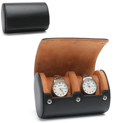 6-Slot Watch Travel Case – Portable Watch Roll & Storage Organizer