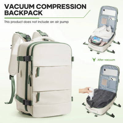 Vacuum Compression Travel Backpack – Waterproof Business Bag