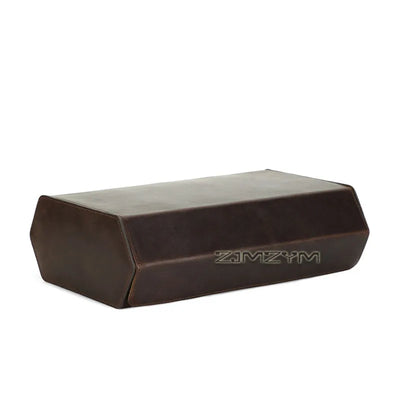 8-Slot Genuine Leather Watch Box – Vintage Watch Storage Organizer