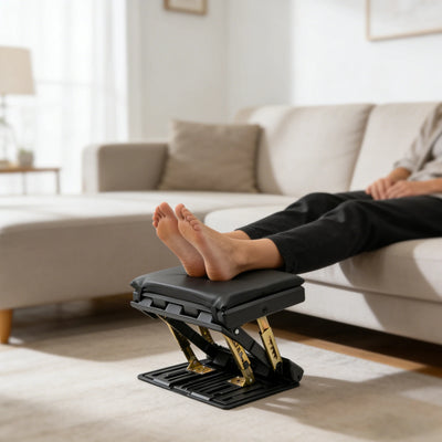 Adjustable Foldable Footrest – Ergonomic Foot Support for Car, Office & Home