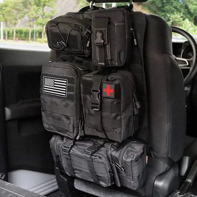 Car Backseat Organizer – Hanging Tactical Storage Bag