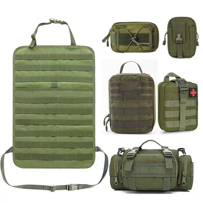 Car Backseat Organizer – Hanging Tactical Storage Bag