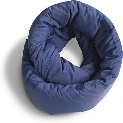 Soft Travel Neck Pillow Scarf – Portable Neck Support Wrap