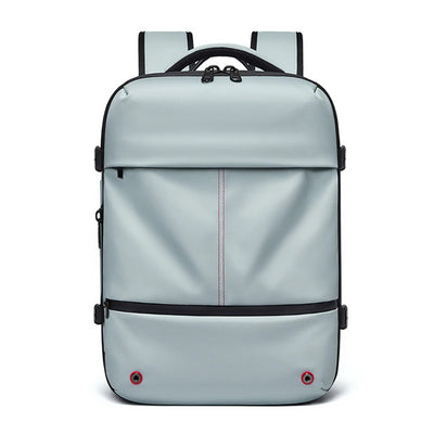 Vacuum Compression Laptop Backpack – USB Charging Travel & Hiking