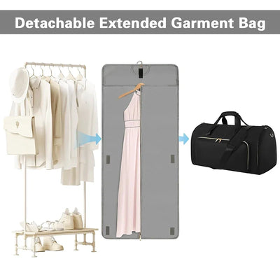 Foldable Travel Duffel Bag – Large Capacity Expandable Luggage Bag