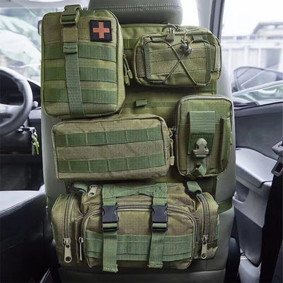 Car Backseat Organizer – Hanging Tactical Storage Bag