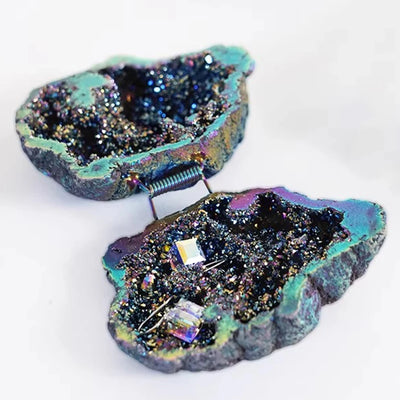 Luxury Portable Jewelry Box – Ring & Earring Travel Storage Case