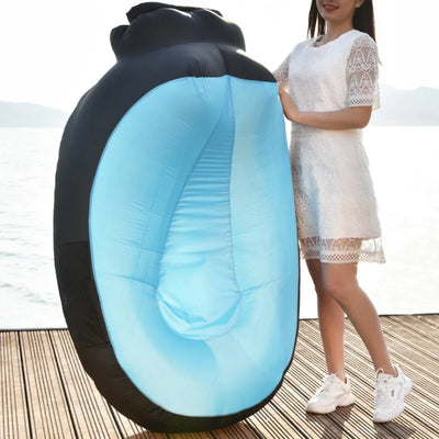 Portable Inflatable Lounger – Outdoor Camping Sofa & Beach Chair