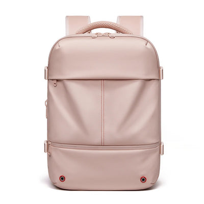 Vacuum Compression Laptop Backpack – USB Charging Travel & Hiking