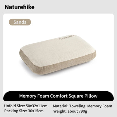 Foldable Memory Foam Camping Pillow – Ultralight Travel & Outdoor Pillow
