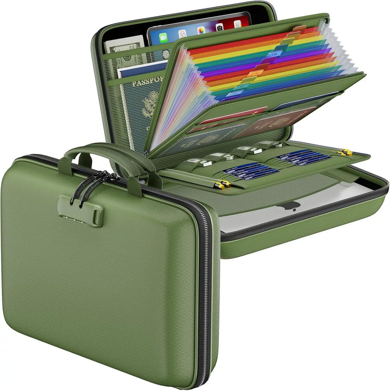 Fireproof Waterproof Document Bag – Case for Passports & Certificates
