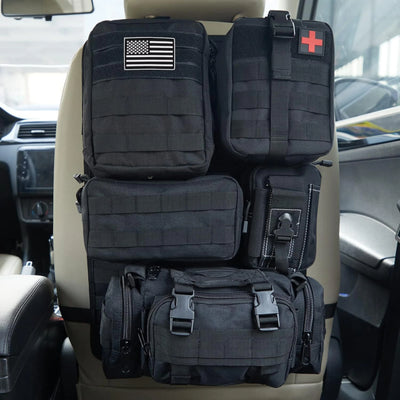 Car Backseat Organizer – Hanging Tactical Storage Bag