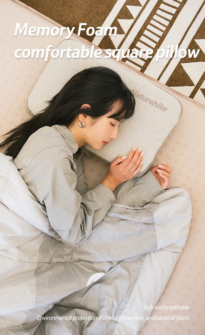 Foldable Memory Foam Camping Pillow – Ultralight Travel & Outdoor Pillow
