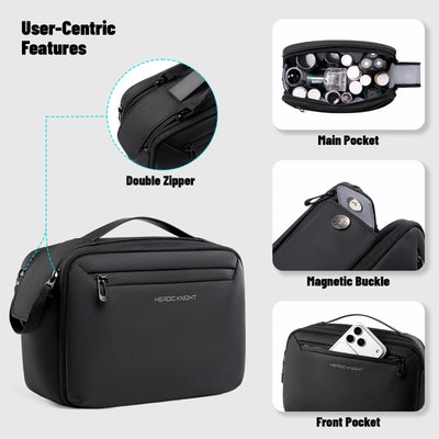 Waterproof Travel Toiletry Bag – Portable Wash Bag & Cosmetic Organizer