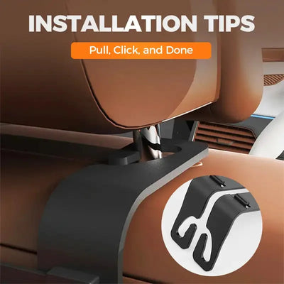Car Seat Back Organizer – Waterproof Hanging Storage Bag