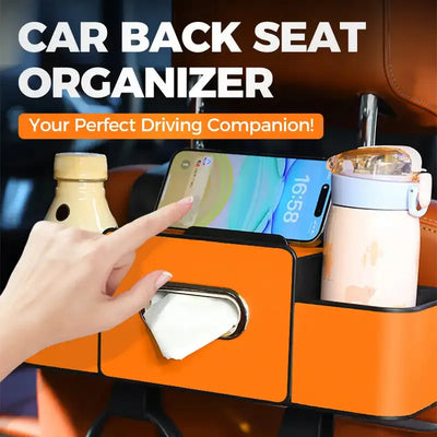 Car Seat Back Organizer – Waterproof Hanging Storage Bag
