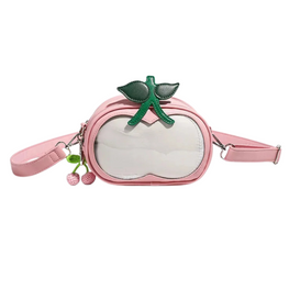 Apple-Shaped Crossbody Phone Purse – Lightweight Shoulder Bag